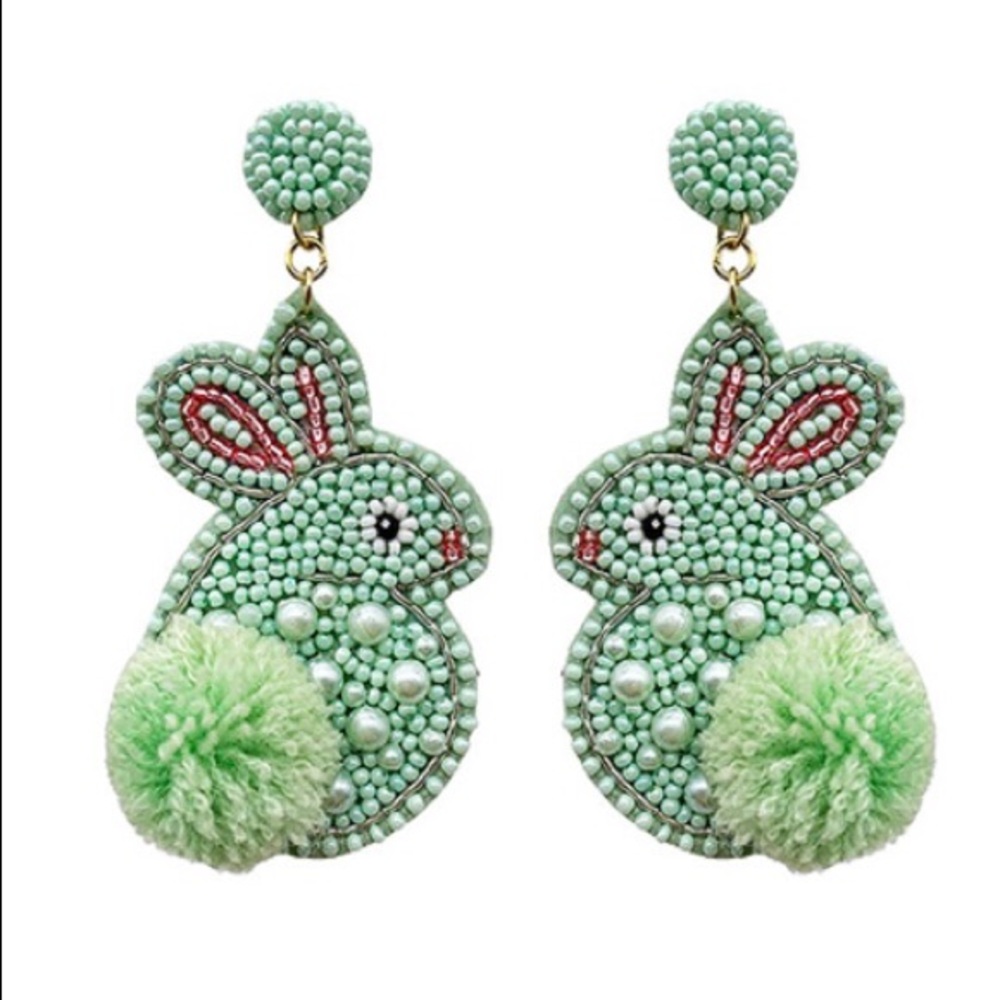 Easter bunny earrings